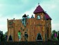 Château fort en bois de robinier