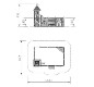 CHATEAU FANTASTIQUE en bois de robinier