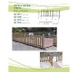 Barrière pour parc de jeux d'enfants