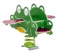 Jeu sur ressort 4 places Grenouille