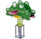 Jeu sur ressort 4 places Grenouille
