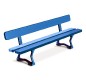 Banc multicolore ou monochrome pour école maternelle