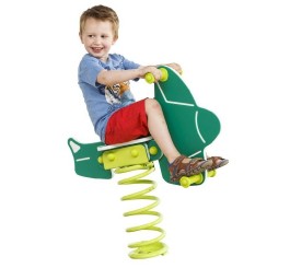 Avion jeu sur ressort