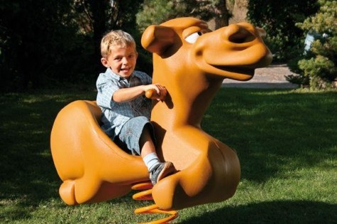 Dromadaire 3D jeu sur ressort