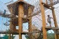 Château suspendu en bois de robinier