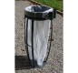 Corbeille VIGIPIRATE avec entourage transparent ultra-résistant