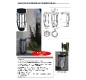 Corbeille VIGIPIRATE avec protection anti-vent ultra-résistant