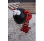 Coccinelle jeu sur ressort