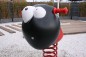 Coccinelle jeu sur ressort