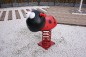 Coccinelle jeu sur ressort