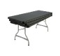 Table polypropylène noire professionnelle rectangulaire 183 cm