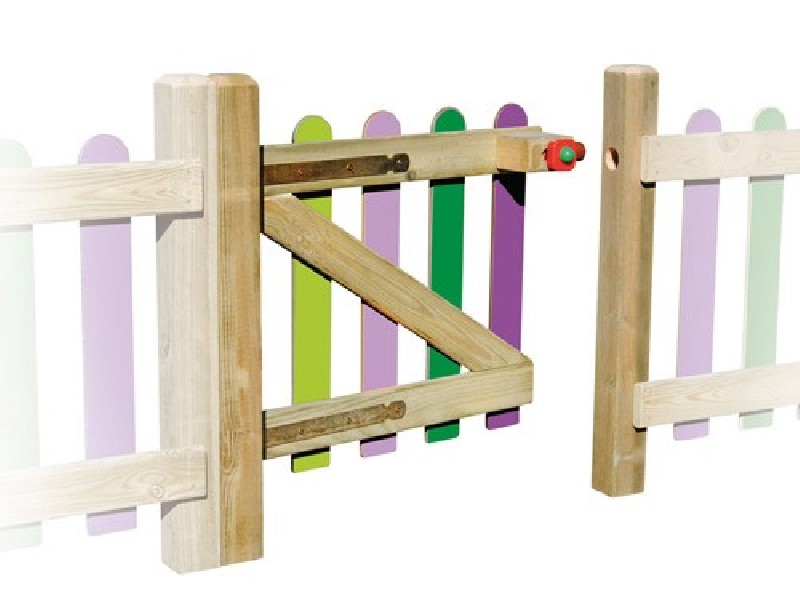 Barrière en bois 