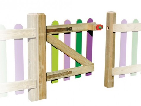 Barrière en bois 