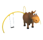 Structure de jeux "le cheval"