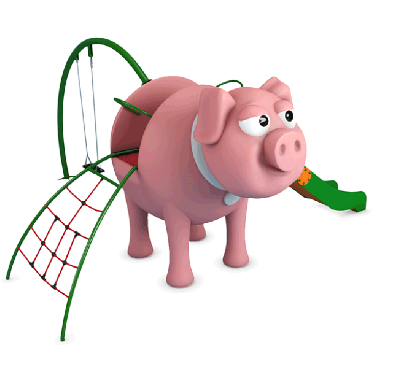Structure de jeux "le cochon"