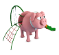 Structure de jeux "le cochon"
