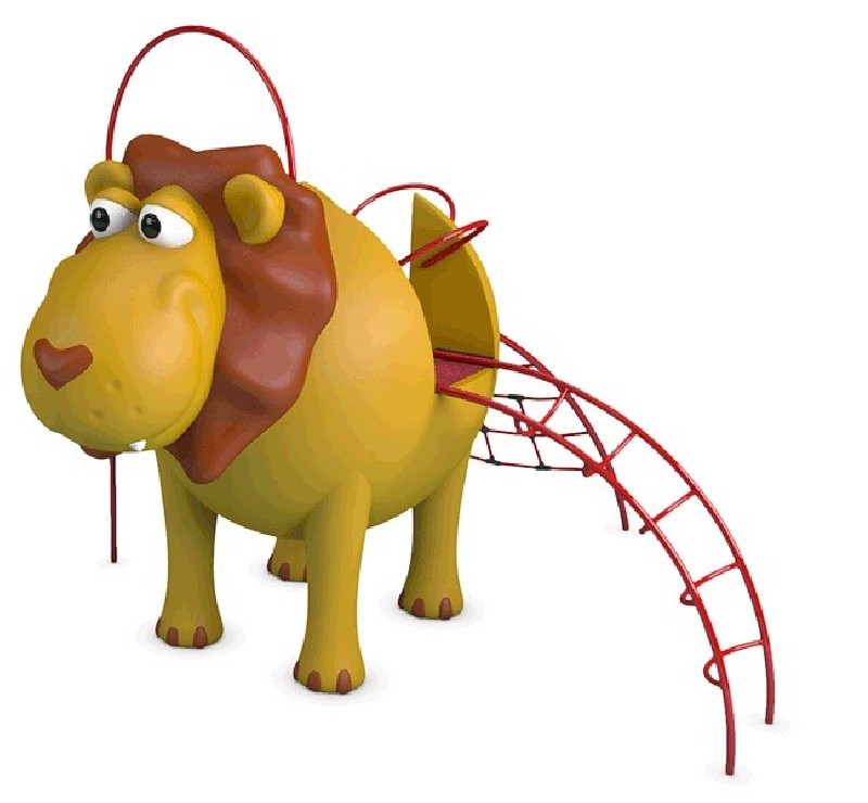 Structure de jeux "le lion"