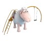 Structure de jeux "le mouton blanc et son portique-balançoire"
