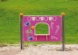 Cabane pour enfants avec table et bancs