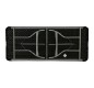 Table polypropylène noire professionnelle rectangulaire 183 cm