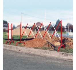 Barrière de chantier extensible